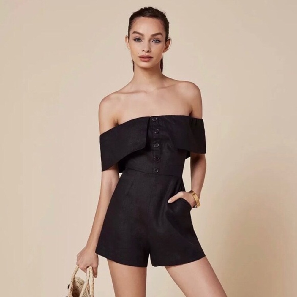 NWT Reformation Frankie Romper Size 0